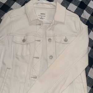 Sonoma White Denim The Everyday Jacket S
